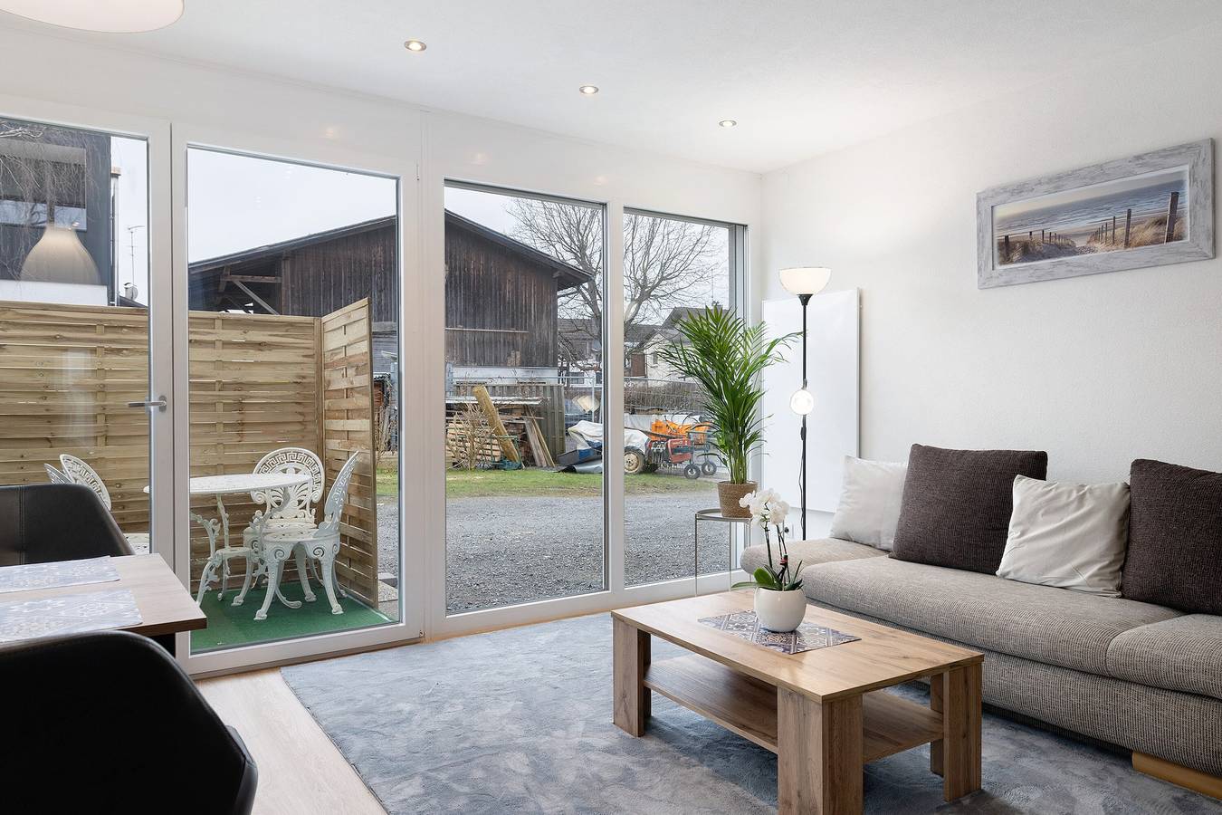 Apartamento entero, Apartamento 'König' con vistas a la montaña, terraza compartida y Wi-Fi in Lustenau, Bodensee-Vorarlberg