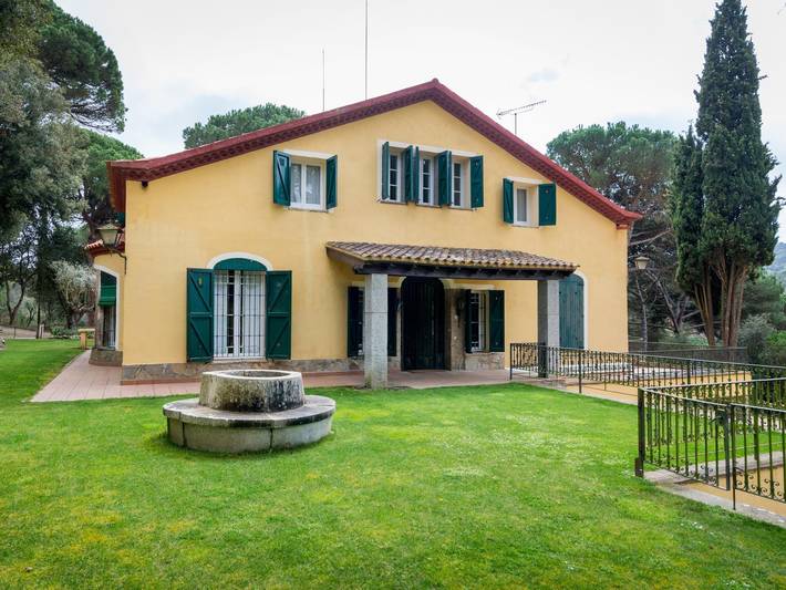 Casa rural para 14 personas, con balcón y sauna además de piscina y jardín en Maresme - 4
