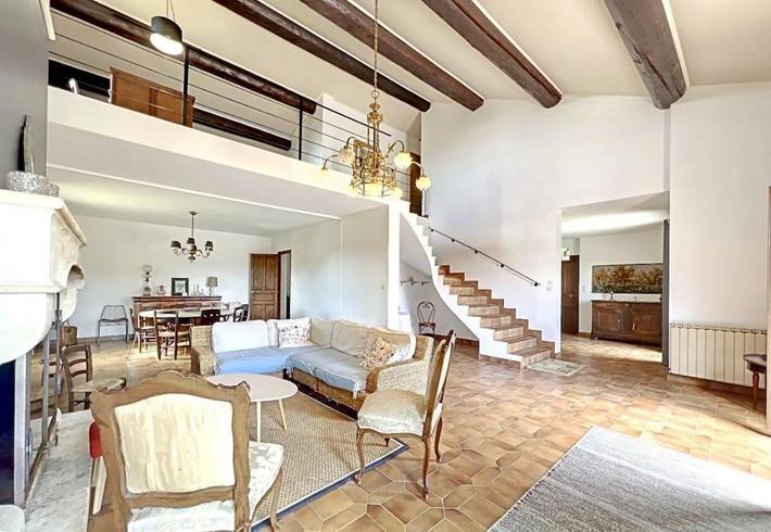 Location de vacances pour 10 personnes, avec jardin ainsi que piscine et vue à Assignan - 2