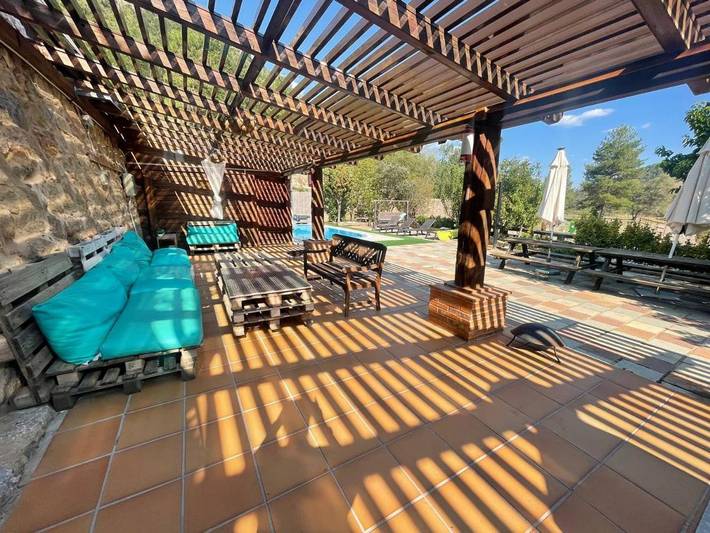 Gîte pour 8 personnes, avec Balcon et Jacuzzi ainsi que Terrasse et Jardin à Odèn - 4