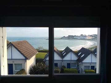 Gîte pour 4 personnes, avec vue et terrasse dans Plage de Trestel