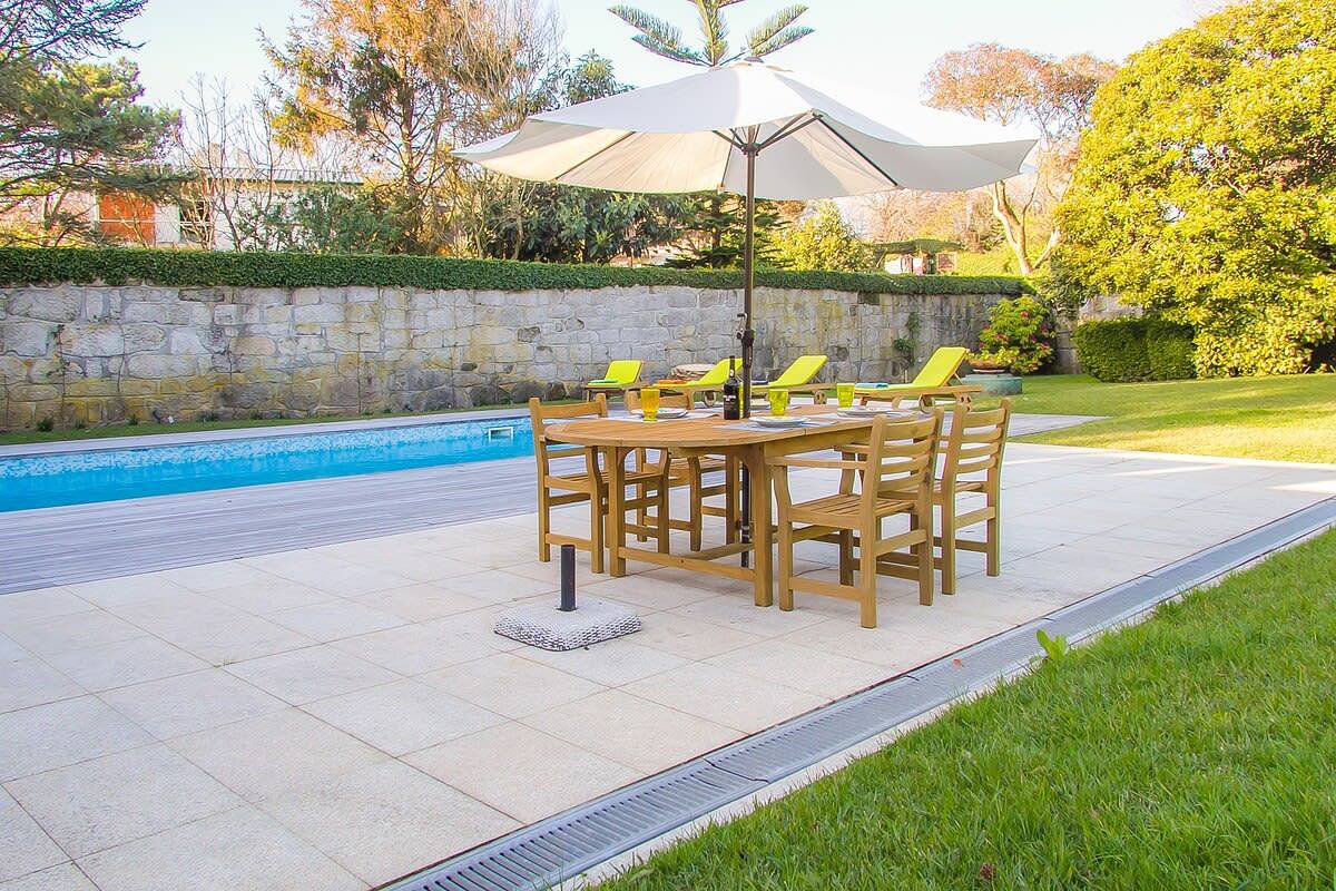 Hel leilighet, Garden Pool House in Nevogilde, Porto
