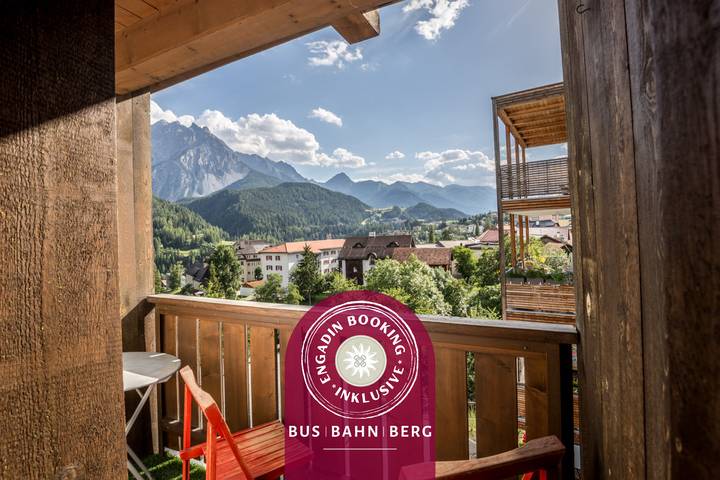 Vakantiewoning voor 2 personen, met Balkon in Scuol
