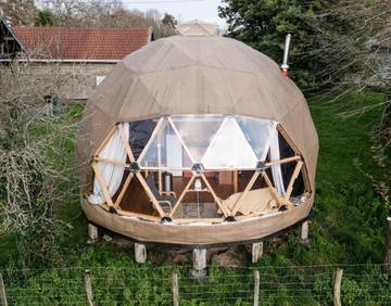 Tente pour 2 personnes, avec jardin et vue en Pyrénées-Atlantiques