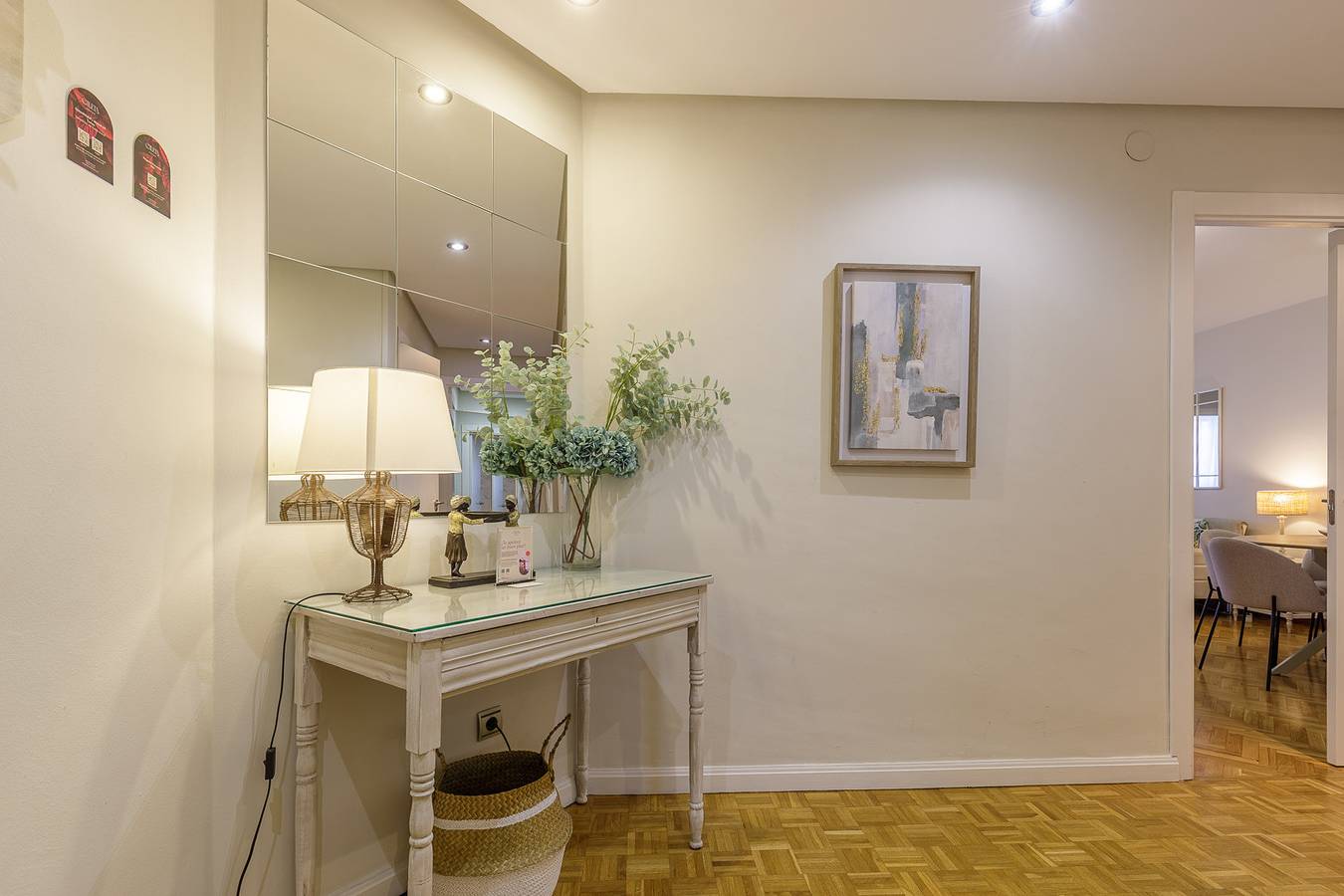 Hel lägenhet, Lägenhet för 6 Personer med balkong in Playa de la Malagueta, Malaga