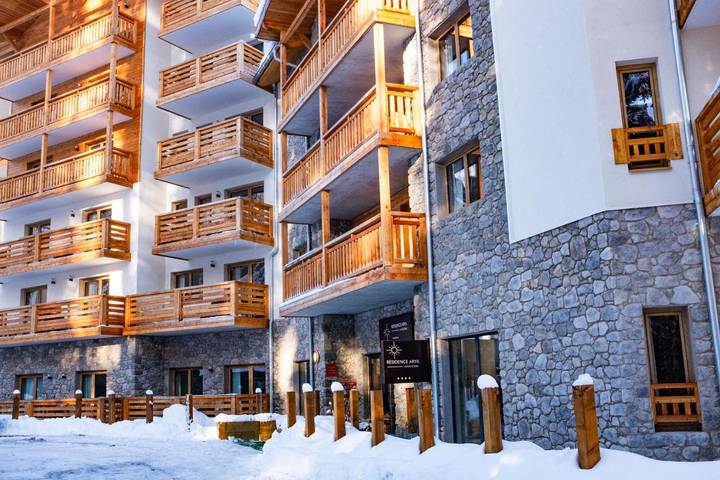 Appart’hôtel pour 6 personnes, avec balcon et vue