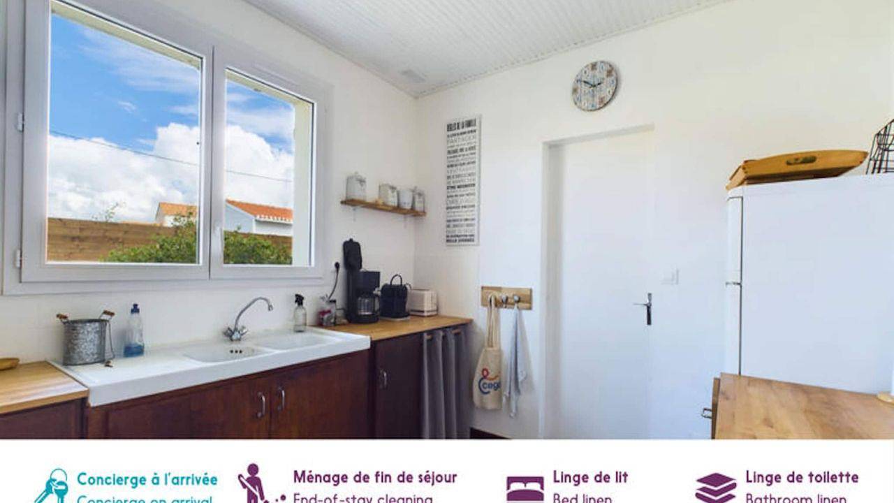 Entire holiday apartment, Ferienwohnung für 8 Personen (120 m²) in Saint-Nicolas-de-Brem in Brem-sur-Mer, Loire Valley