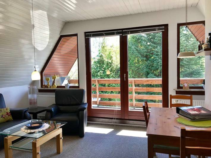 Ferienwohnung für 2 Personen, mit Balkon - 1
