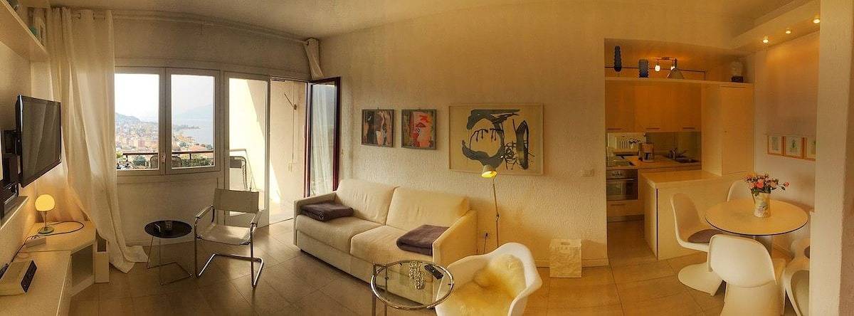 Ferienwohnung für 2 Personen, mit Seeblick und Garten in Comune di Luino - 4