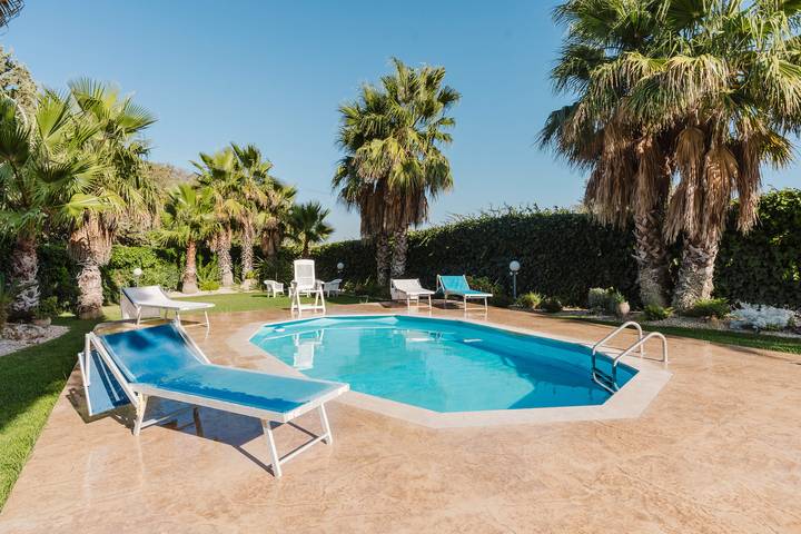 Villa mit pool für 4 Personen, mit Garten auf Sizilien