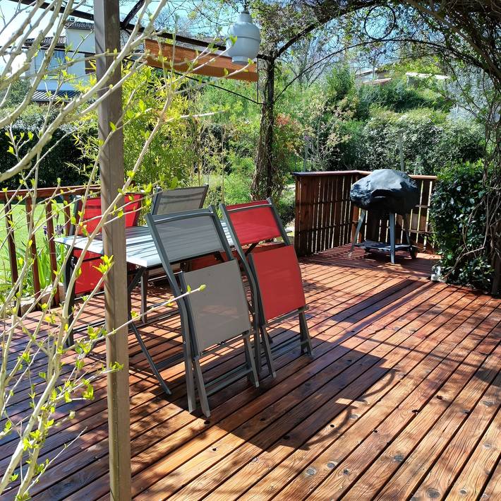 Maison de vacances pour 4 personnes, avec Jardin en Ardèche - 2