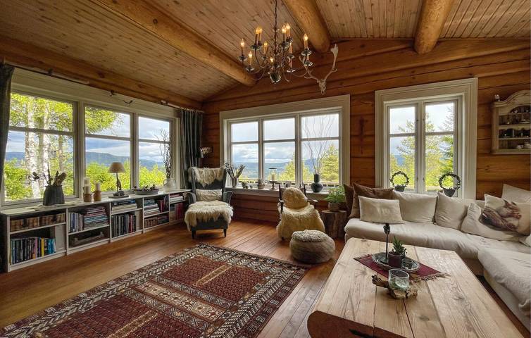 Ferienhaus für 10 Personen mit Terrasse in Lardal