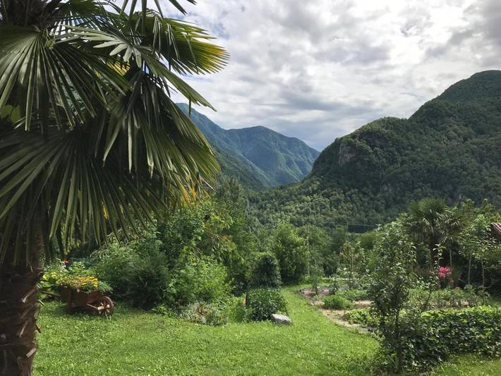 Gîte pour 6 personnes, avec Balcon et Terrasse ainsi que Jardin et Vue à Kobarid