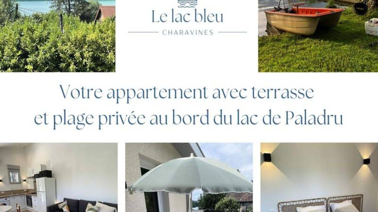 Ganze Ferienwohnung, Ferienwohnung für 2 Personen (31 m²) in Charavines in Charavines, La Tour-du-Pin und Umgebung
