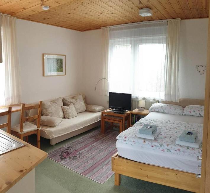 Ferienwohnung für 2 Personen, mit Terrasse in Kuchelmiß