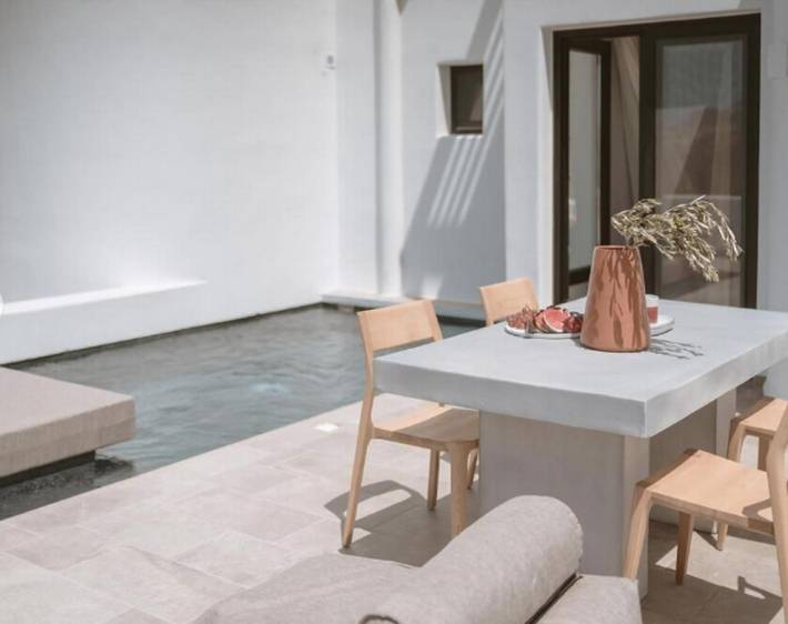 Villa für 4 Personen, mit Terrasse und Meerblick auf Naxos