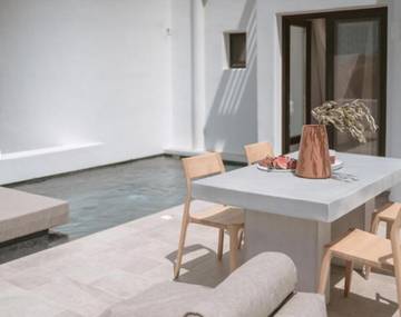 Cottage pour 4 personnes, avec terrasse et vue sur l’océan dans Agia Anna