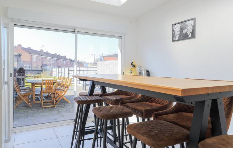 Location de vacances pour 10 personnes, avec terrasse et jardin à Dunkerque - 4