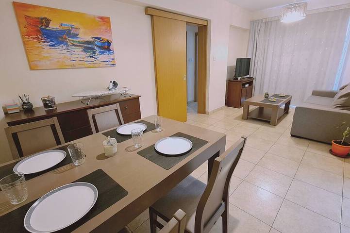 Ferienwohnung für 4 Personen, mit Garten in Larnaka