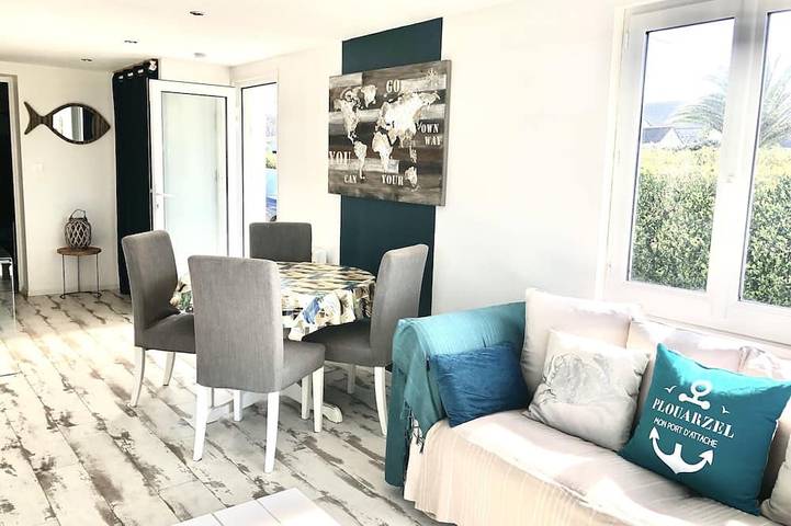 Maison De Vacances A 300 M Des Plages Avec Vue Sur Mer - 3 Étoiles in Plouarzel, Brest und Umgebung