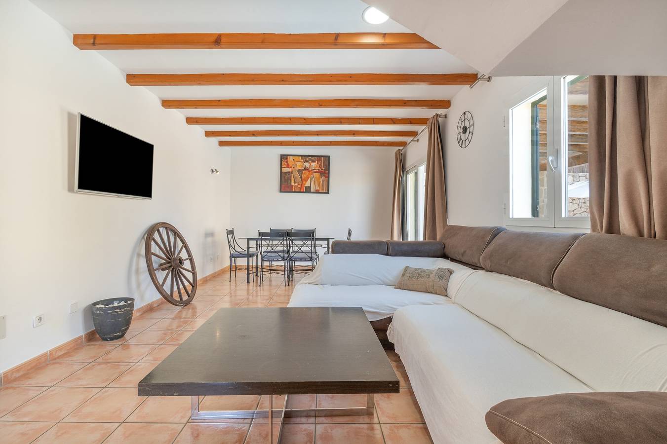Dom dla 6 osób z balkon in S'Estany d'en Mas, Manacor