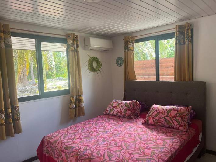 Maison d’hôte pour 2 personnes, avec terrasse et jardin dans Fakarava