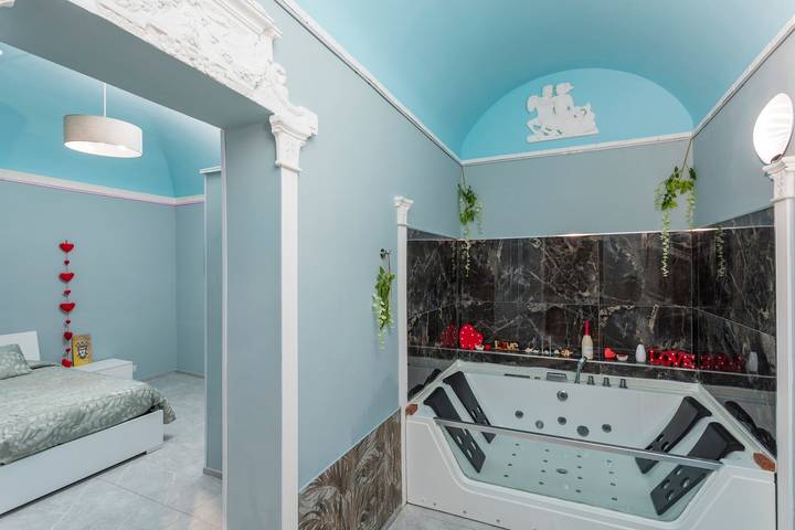 B&B für 4 Personen, mit Whirlpool in Catania