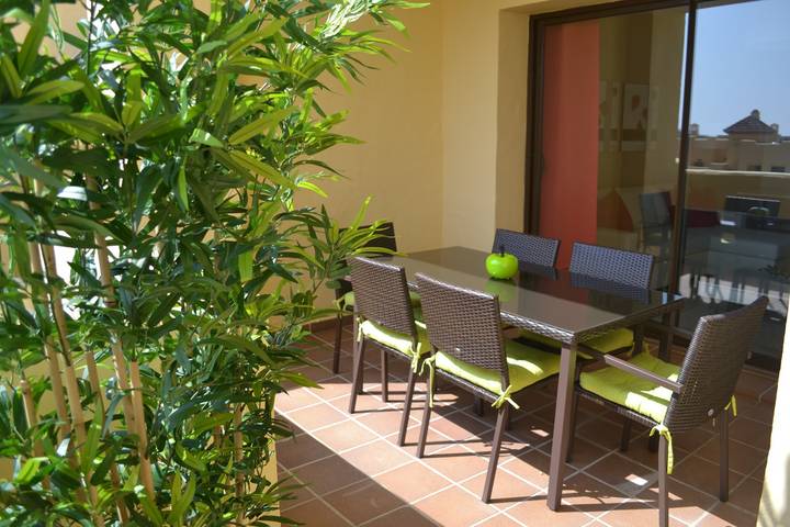 Ferienwohnung für 6 Personen, mit Ausblick und Pool sowie Terrasse in Manilva - 3