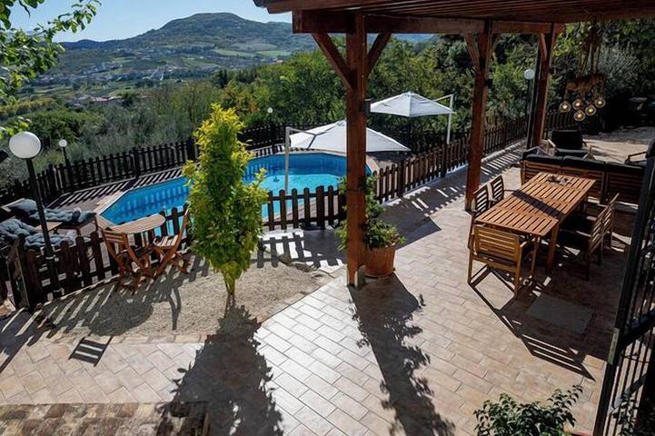 Ferienhaus für 5 Personen, mit Balkon