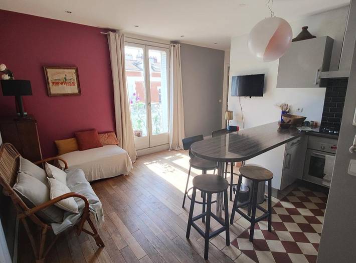 Gîte pour 4 personnes à Saint-Mandé