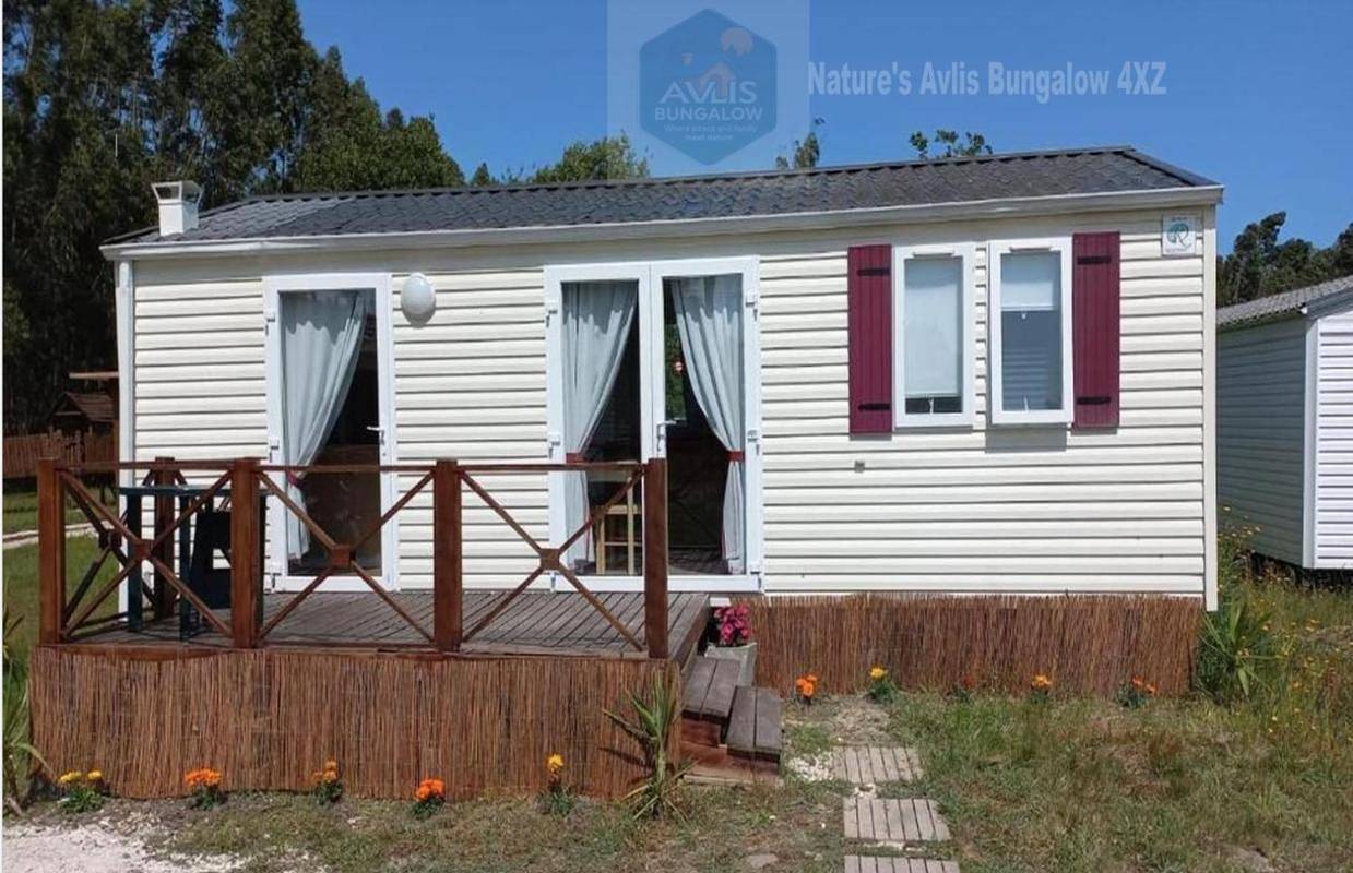 Bungalow para 4 pessoas com varanda/terraço in Leiria distrito