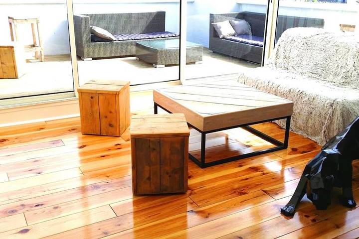 Gîte pour 3 personnes, avec vue et terrasse, animaux acceptés dans Plage Chambre d'Amour - 4