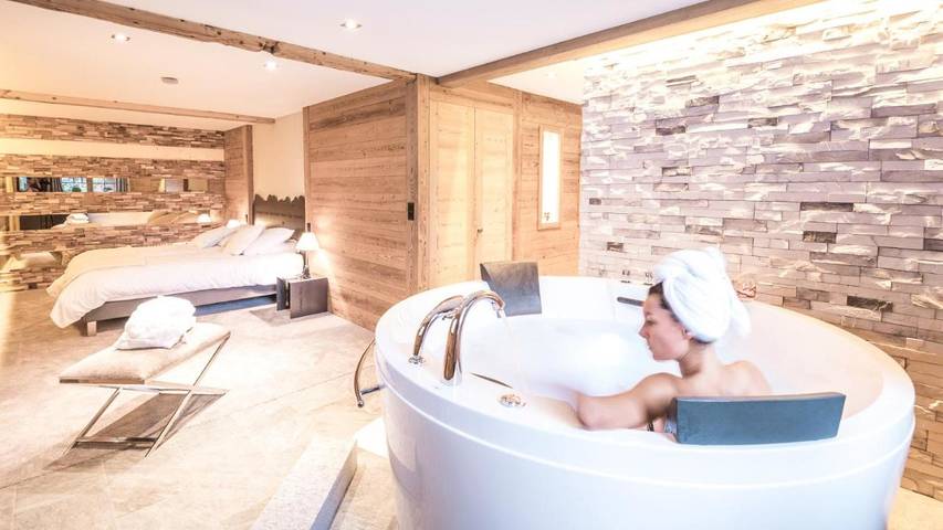 Chambre d’hôte pour 2 personnes, avec Terrasse à Chatel