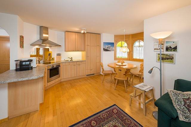 Ganze Ferienwohnung, Ferienwohnung Beatrice - 4-Bettwohnung in Grächen, Walliser Alpen