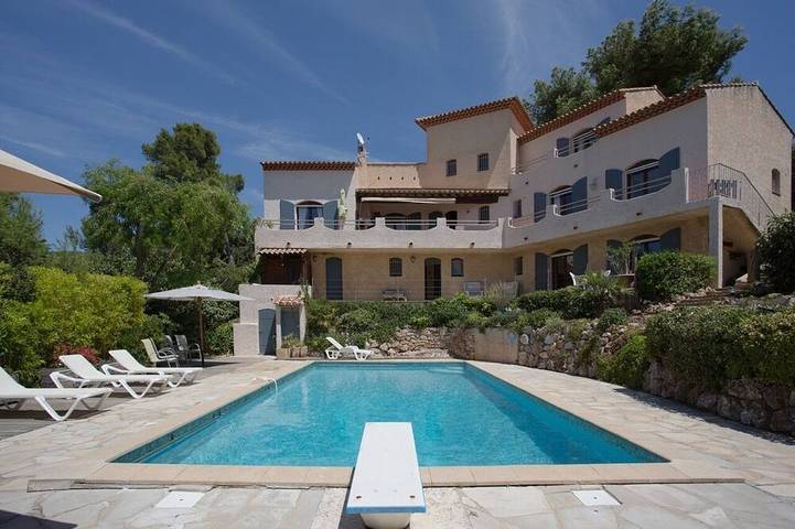 Villa pour 12 personnes à Saint-Cyr-sur-Mer