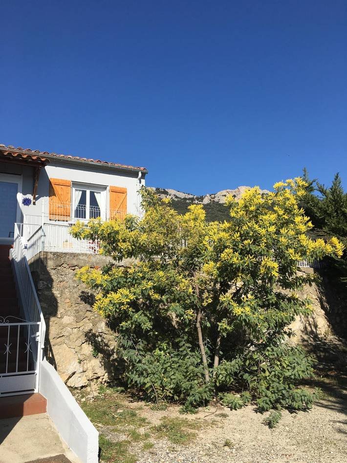 Gîte pour 4 personnes, avec Terrasse ainsi que Jardin et Vue