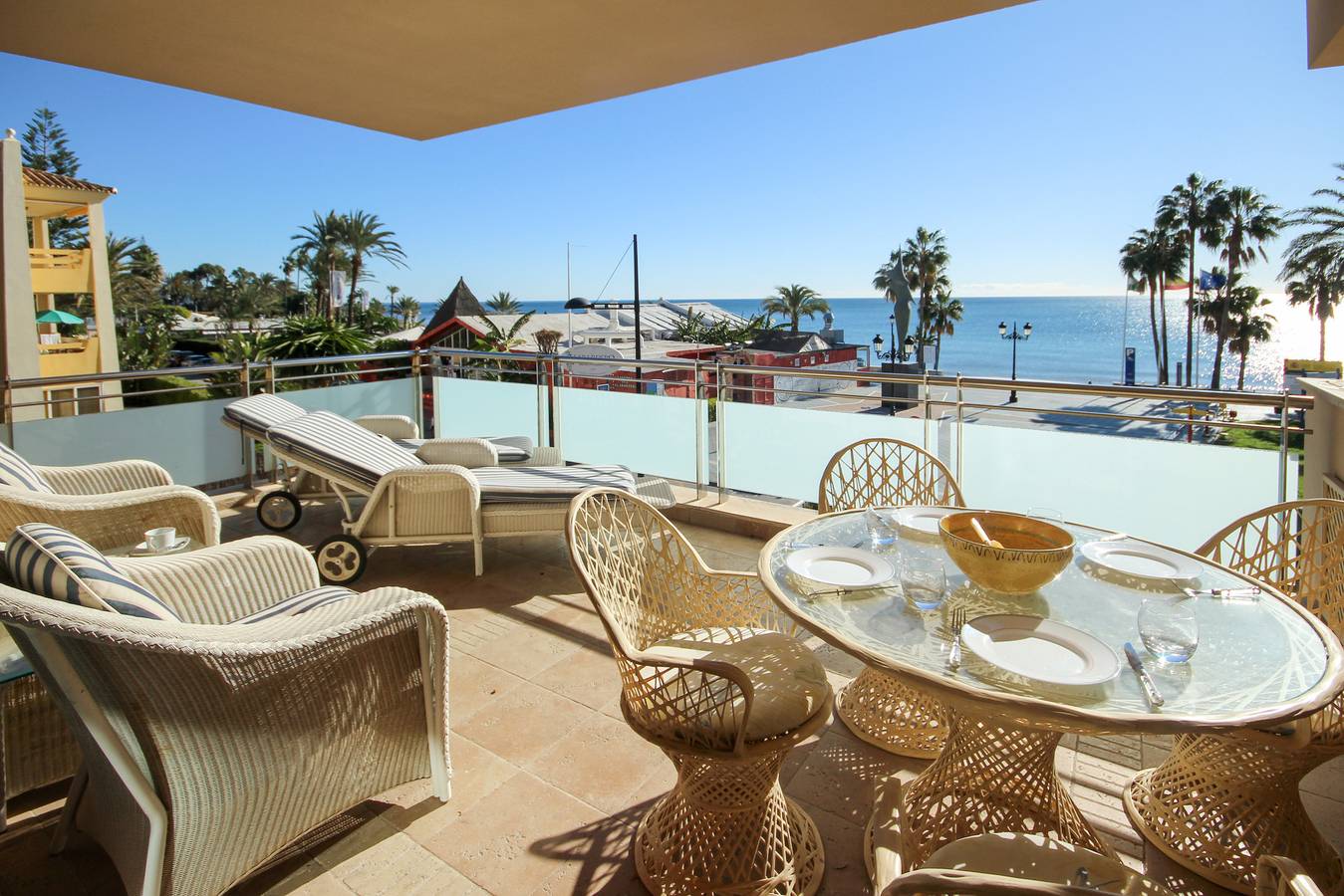 Hel leilighet, Ferieleilighet for 6 personer med hage in San Pedro Alcantara, Marbella