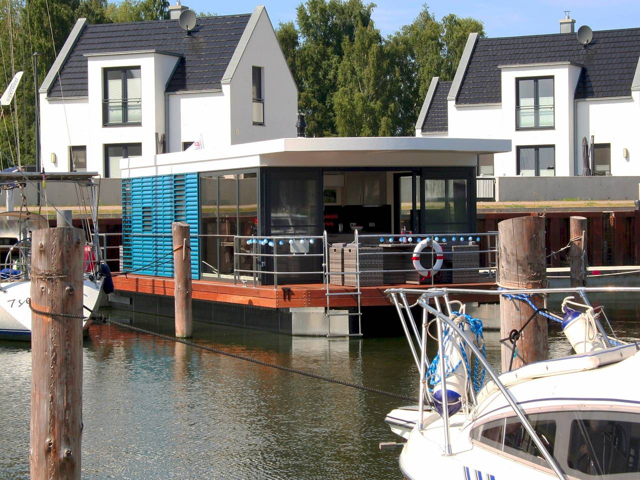 Schwimmender Komfort in Peenemünde in Peenemünde, Usedomer Norden