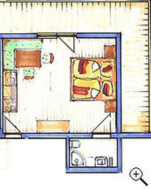 Ganze Ferienwohnung, Apartment/1 Schlafraum/Dusche, Wc in Maria Alm am Steinernen Meer, Maria Alm