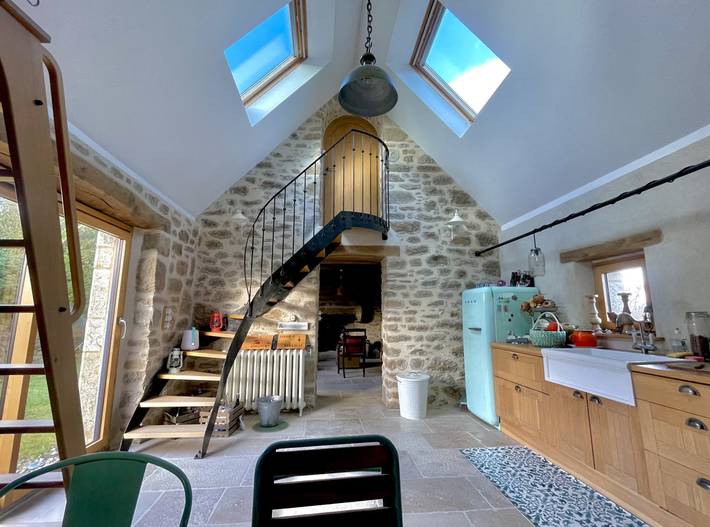 Gîte pour 5 personnes, avec terrasse et jardin à Kerlouan - 4