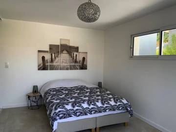 Chambre d’hôte pour 3 personnes, avec jardin et piscine ainsi que terrasse et jacuzzi à Capbreton