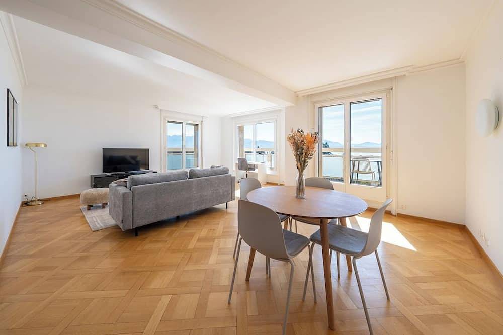 Ganze Wohnung, Spektakulärer Seeblick • Balkon • 7. Etage in Lausanne Secteur de dist., Lausanne