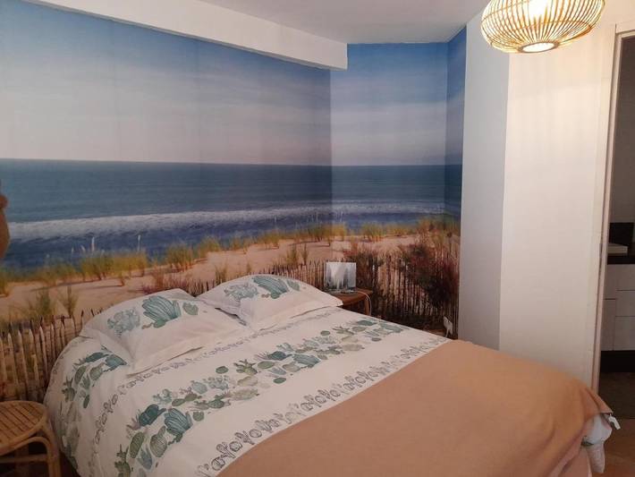 Appartement de vacances pour 2 personnes, avec jardin et vue