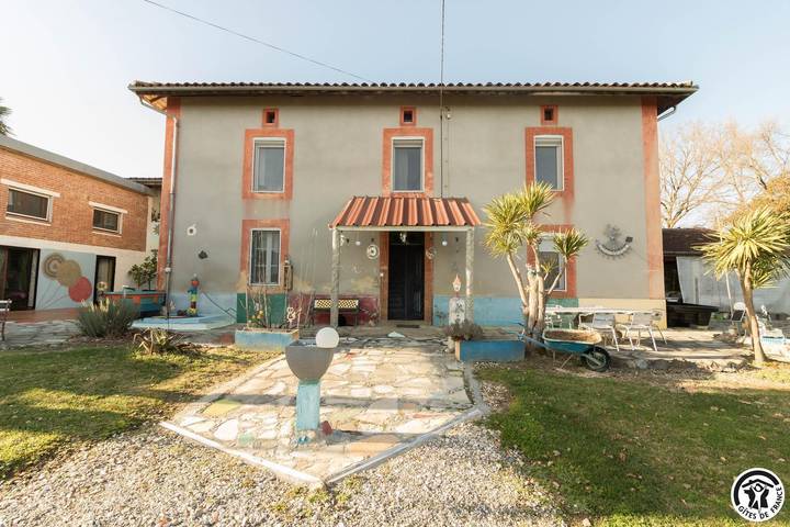 Chambre d’hôte pour 2 personnes, avec Terrasse ainsi que Jardin et Vue