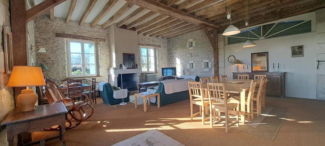 Location de vacances pour 12 personnes, avec jardin, animaux acceptés à Verneuil-sur-Indre - 3