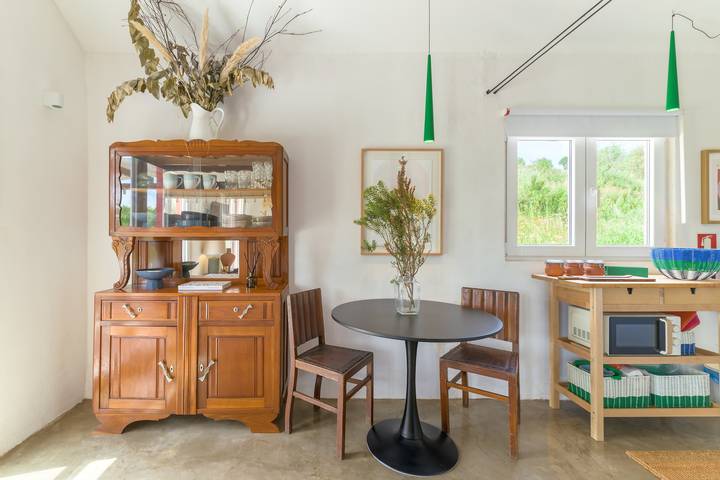 Holiday Home 'Cozy Countryside Studio' with Private Terrace, Private Garden and Wi-Fi in Alentejo Litoral