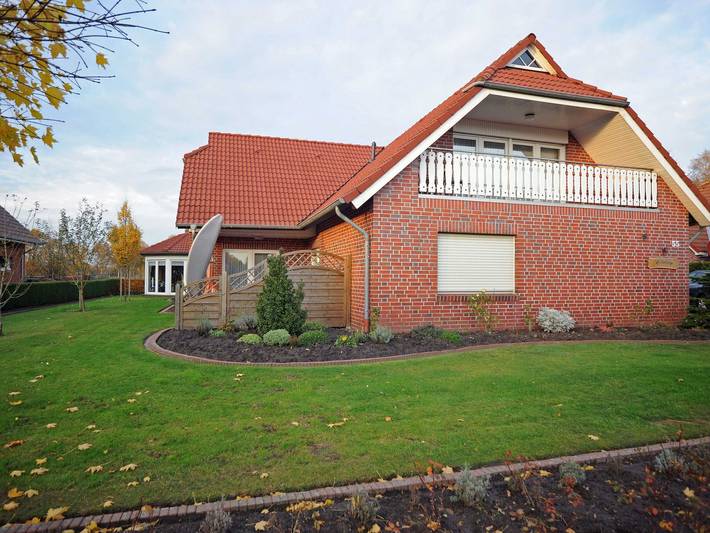 Ferienwohnung für 4 Personen, mit Balkon und Terrasse sowie Garten in Brinkum - 3