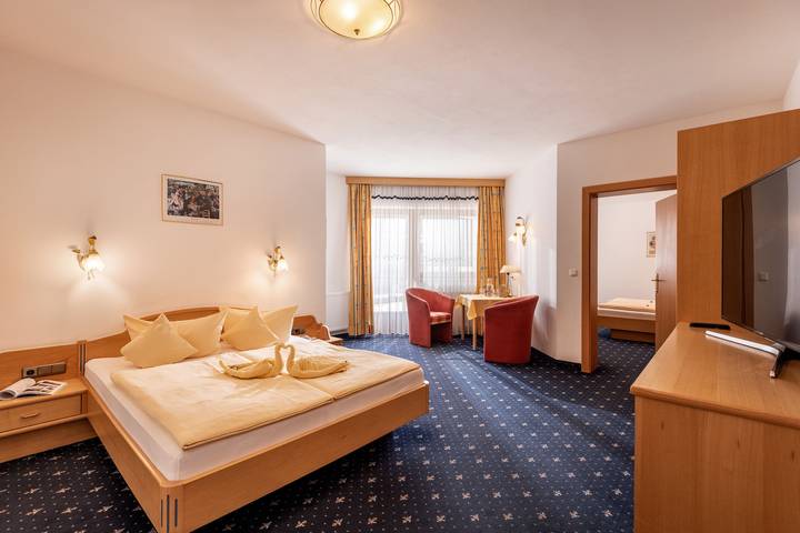 Kamer voor 4 personen, met sauna en terras, met huisdier - 1