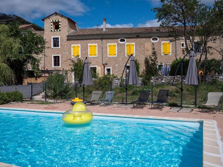 Chambre d’hôte pour 2 personnes, avec vue ainsi que jardin et piscine à La Motte-du-Caire - 3