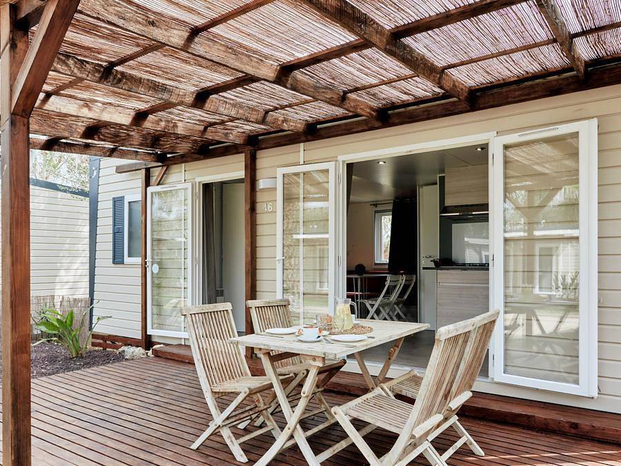 Camping Taiga Delta de l'Ebre - Mobilhome 4 personas - Confort Baconé in Tierras del Ebro, Delta del Ebro